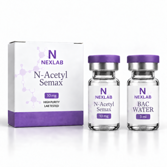 N-Acetyl Semax 10mg/50mg + 3ml BAC